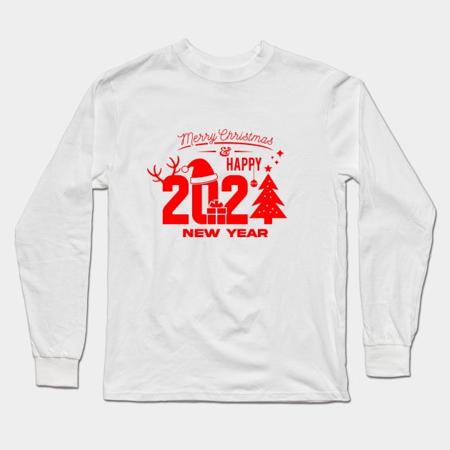 Christmas V1 006 Long Sleeve T-Shirt by Arief Uchiha